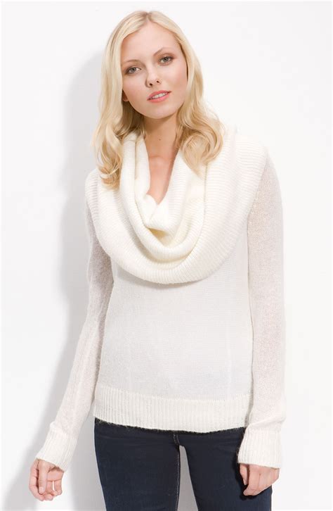 michael kors detachable cowl neck sweater|Removable Cowl.